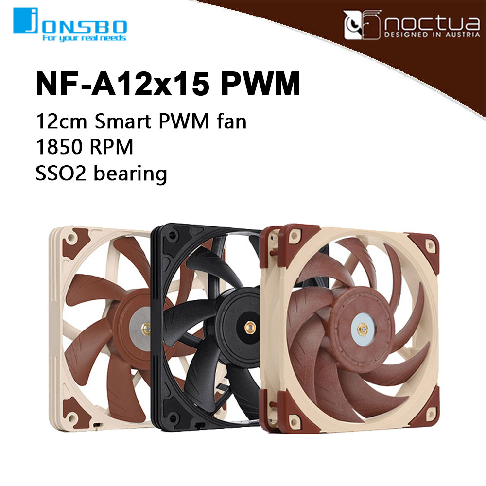 Noctua NF-A12x15 Pwm Chromax.  - Case Fan Controller recensie en prijs
