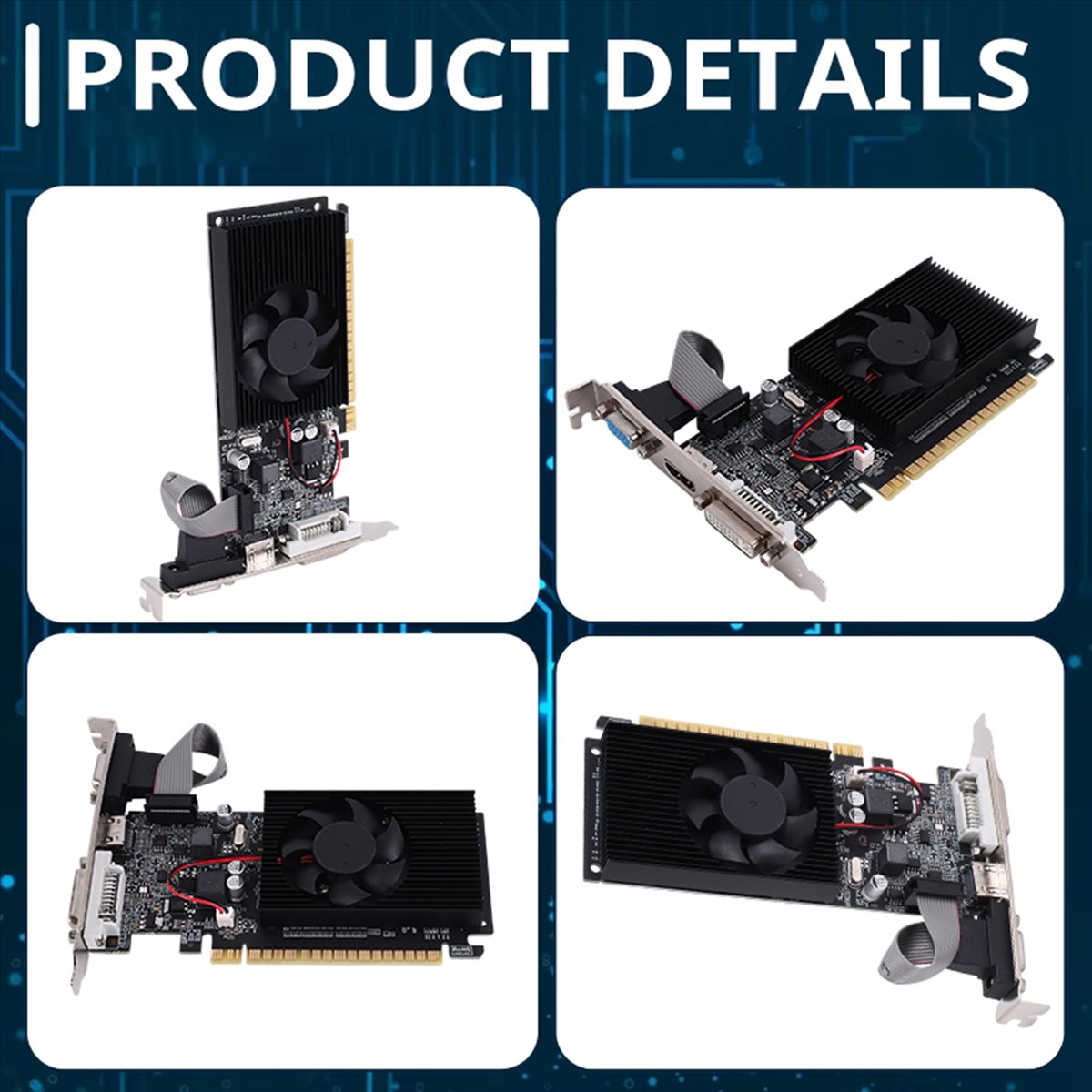 A49T GT 610 1G Ultrasnelle gra - Pc Chassis recensie en prijs
