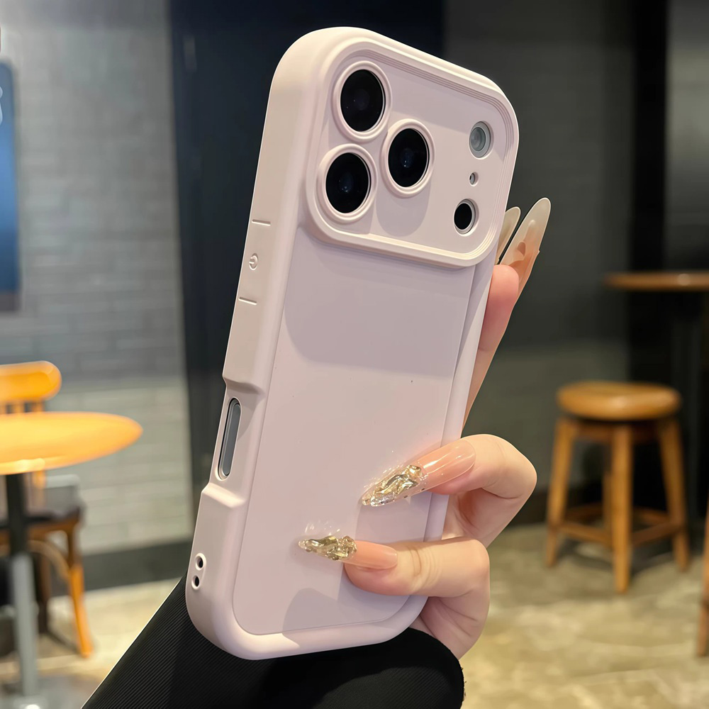 Effenkleurige zware telefoonho - Matte Pc Case recensie en prijs